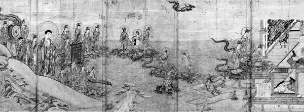 国宝当麻曼荼羅縁起鎌倉時代・13世紀神奈川・光明寺